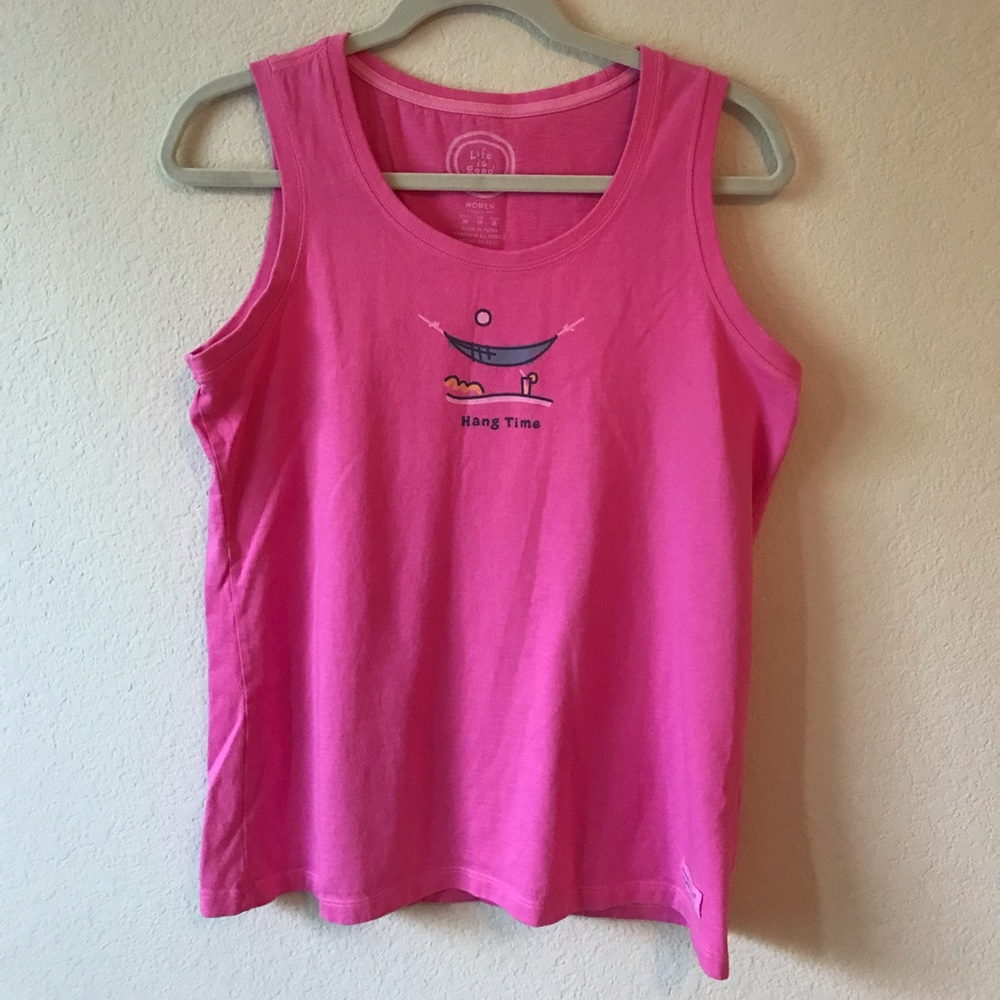 “Hang Time” life is good tank